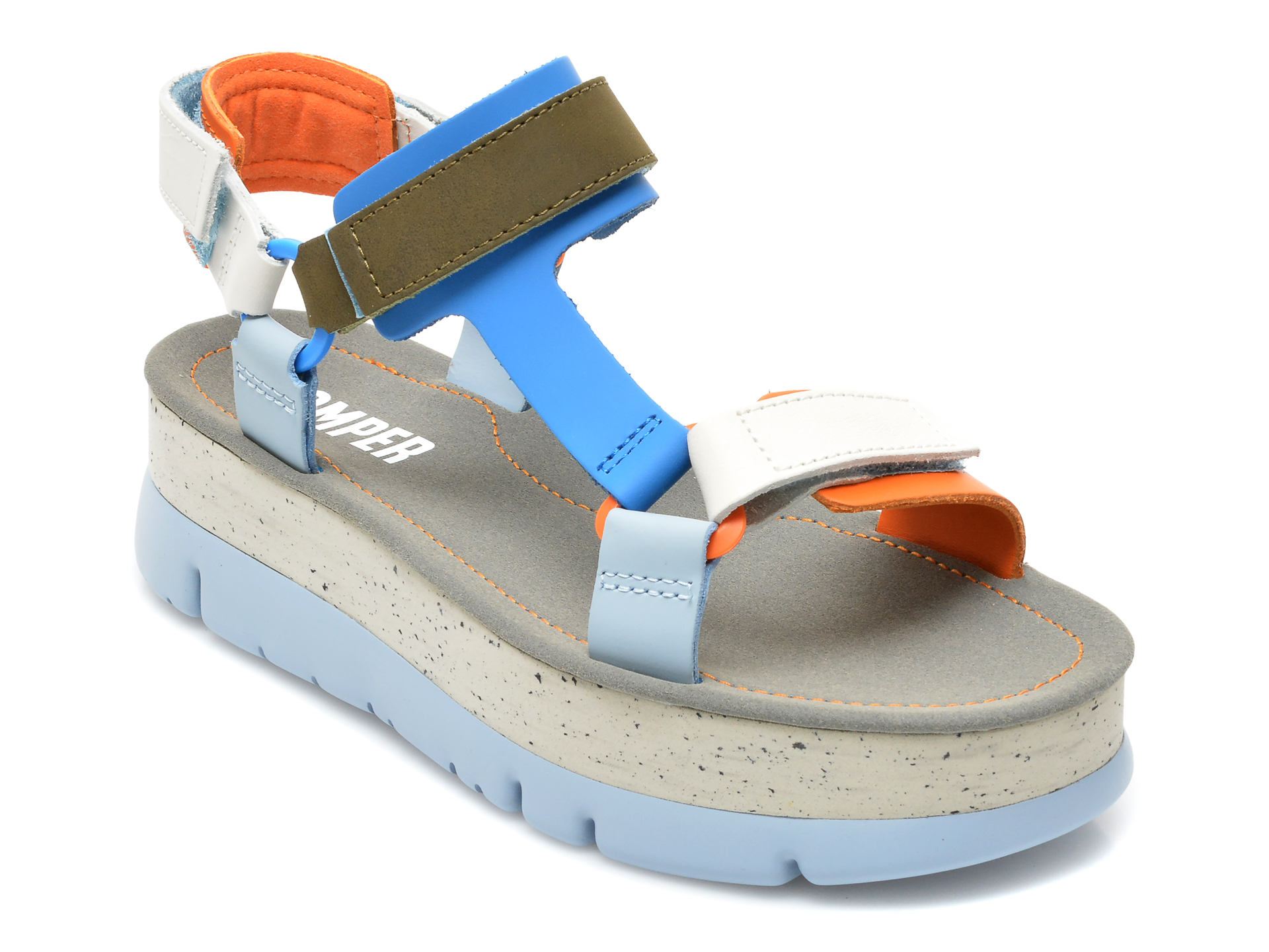 Sandale CAMPER multicolore, K201037, din piele naturala 2022 ❤️ Pret Super tezyo.ro imagine noua 2022