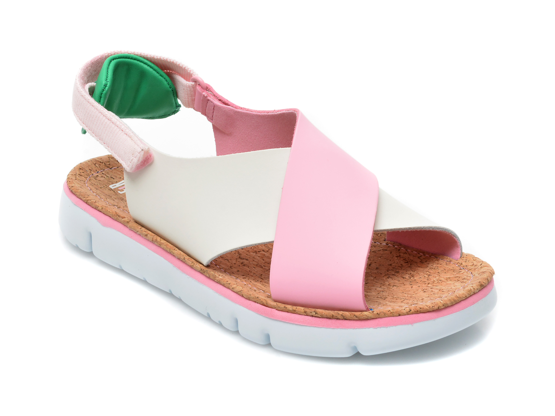Sandale CAMPER roz, K200157, din piele naturala /femei/sandale imagine noua
