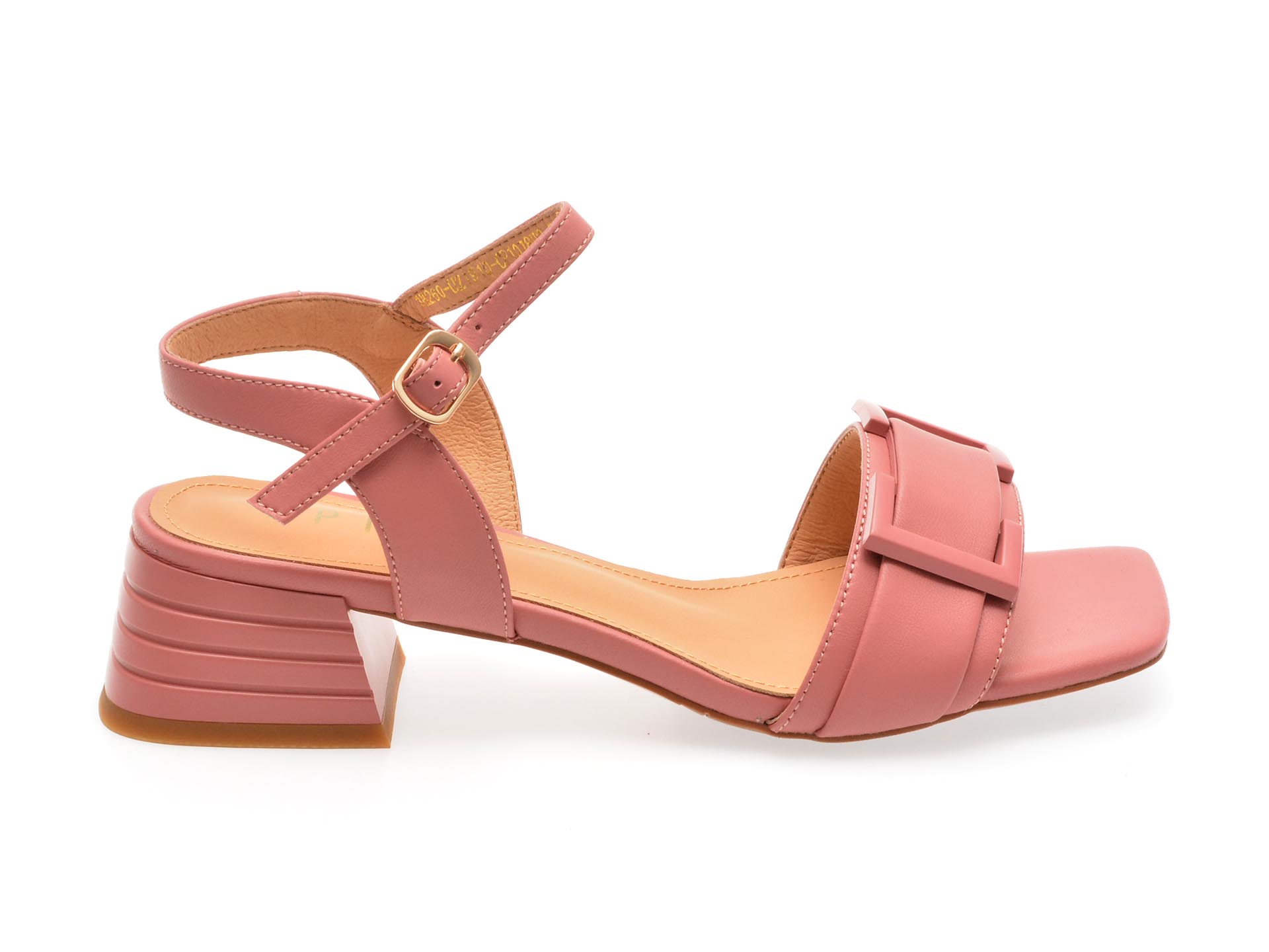 Sandale casual EPICA roz, UZ1910, din piele naturala