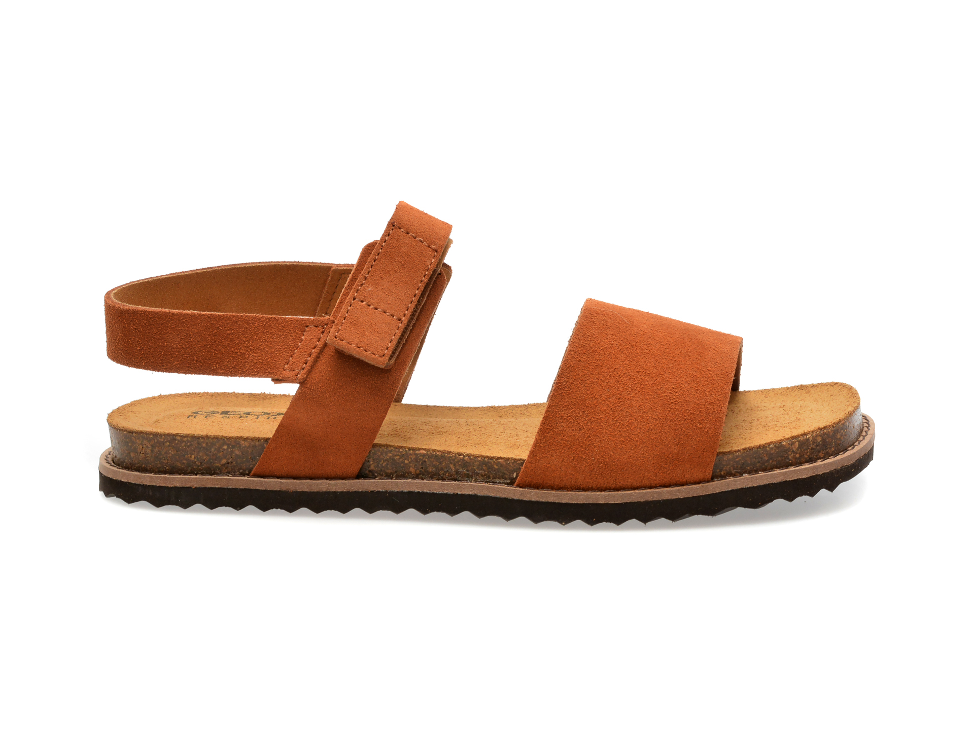 Sandale casual GEOX maro, D45U5C, din piele intoarsa
