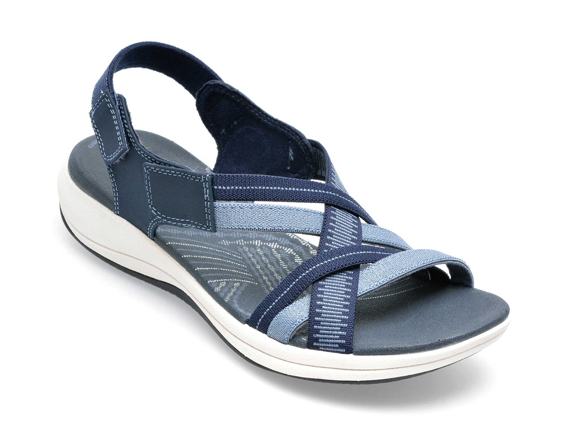 Sandale CLARKS bleumarin, MIRA IVY 0912, din material textil