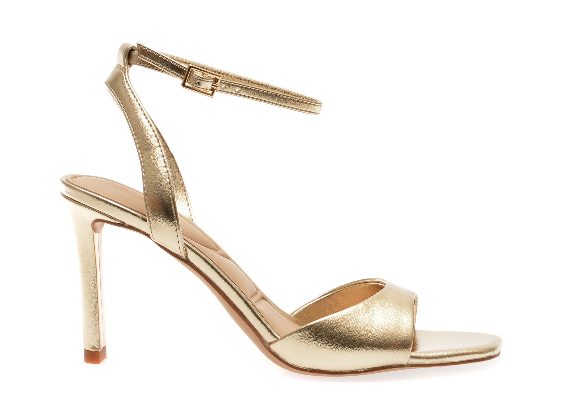 Sandale elegante ALDO aurii, 13741492, din piele ecologica