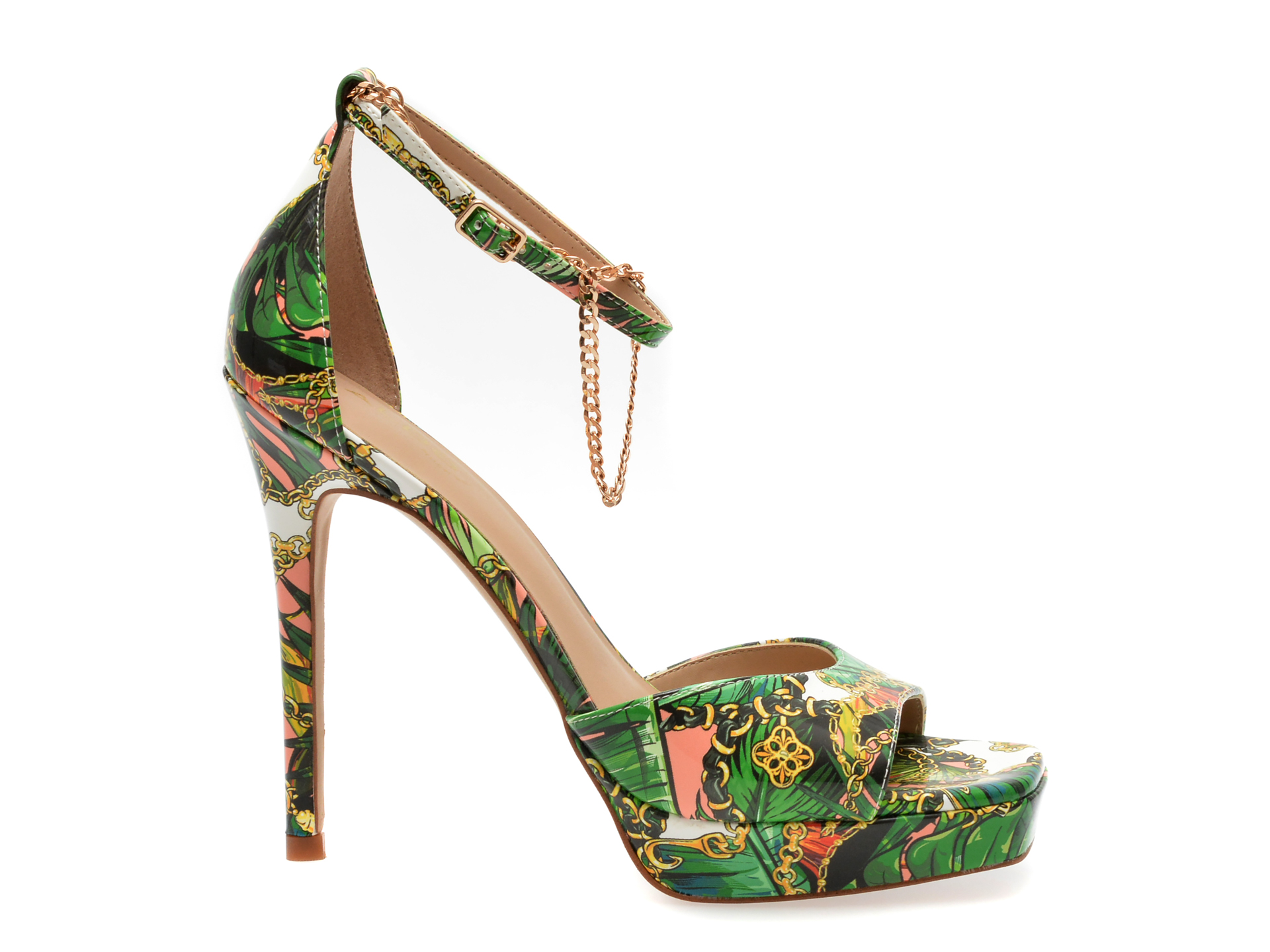 Sandale elegante ALDO multicolor, PRISILLA9601,piele ecologica