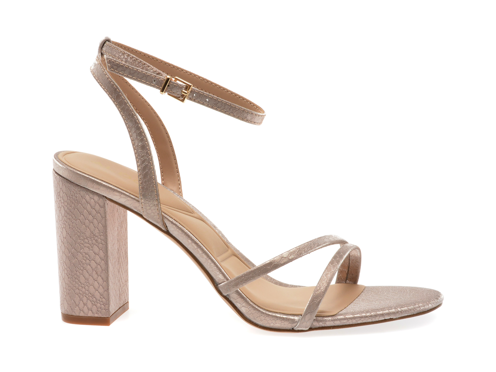 Sandale elegante ALDO roz, 13741553, din piele ecologica