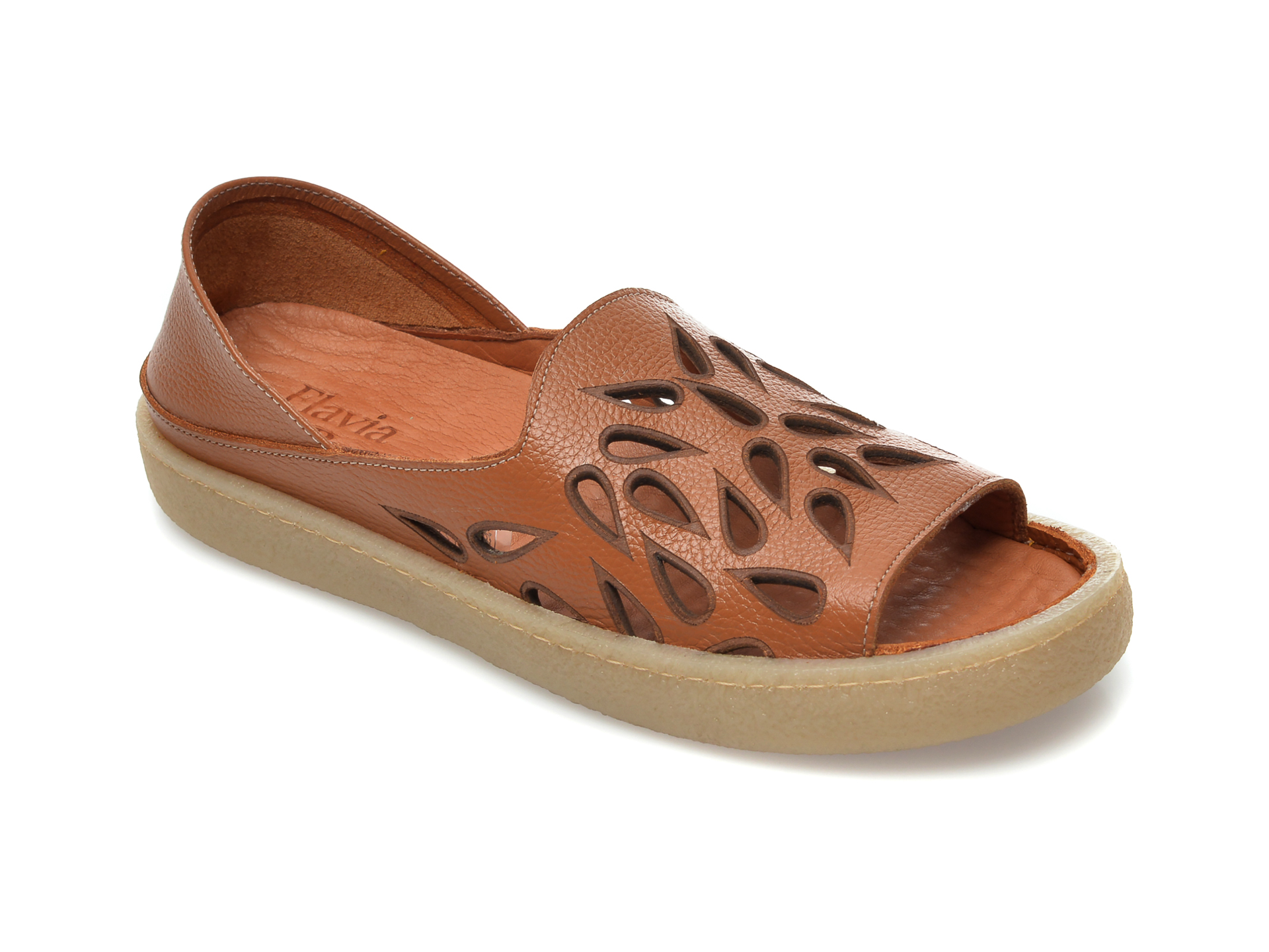 Sandale FLAVIA PASSINI maro, 20710, din piele naturala