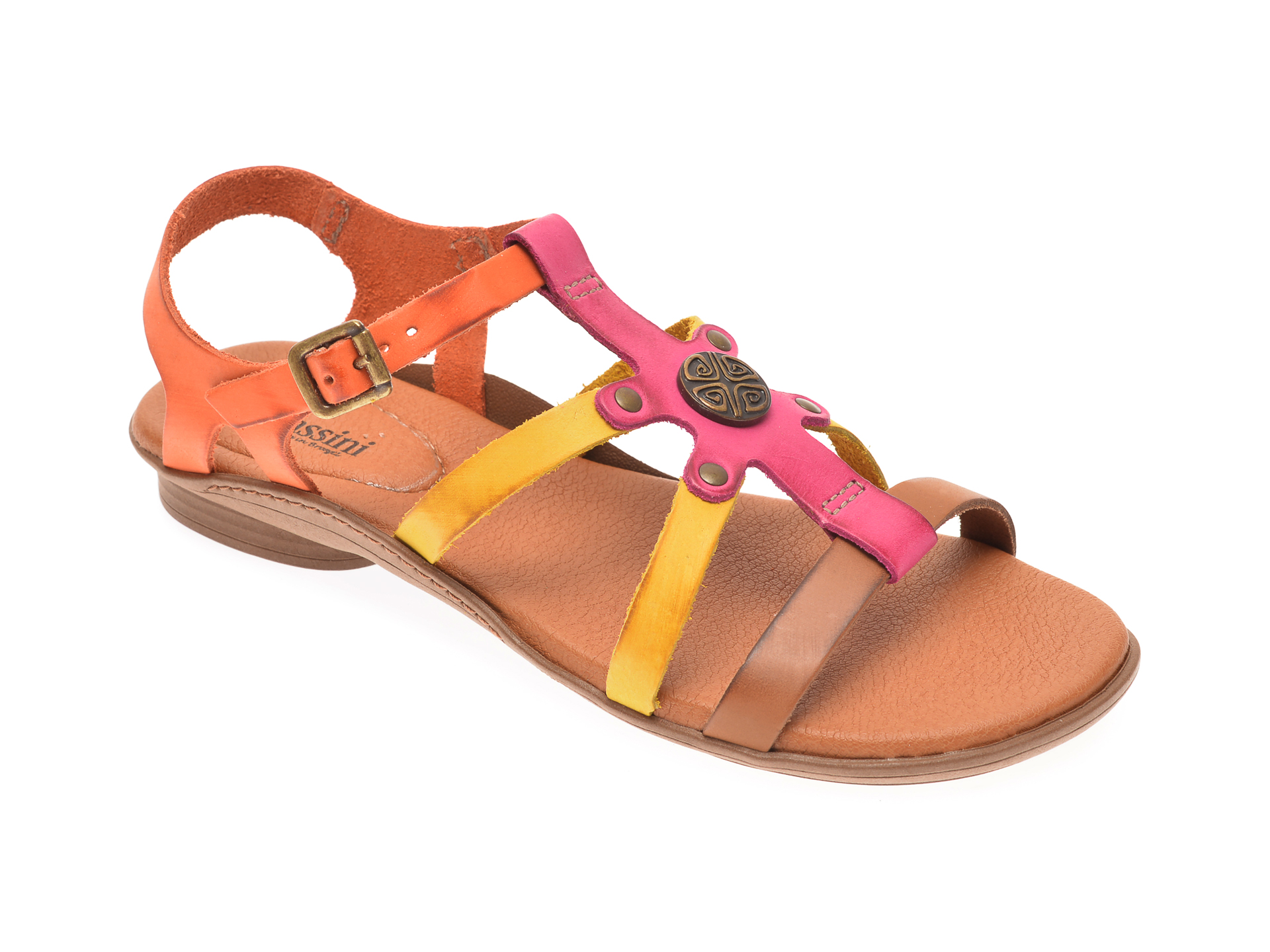 Sandale FLAVIA PASSINI multicolore, 37306, din piele naturala