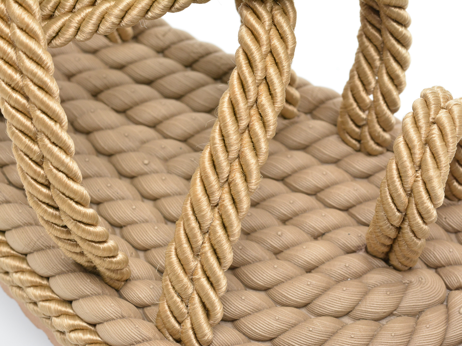 Poze Sandale IMAGE bej, 2022, din material textil Tezyo