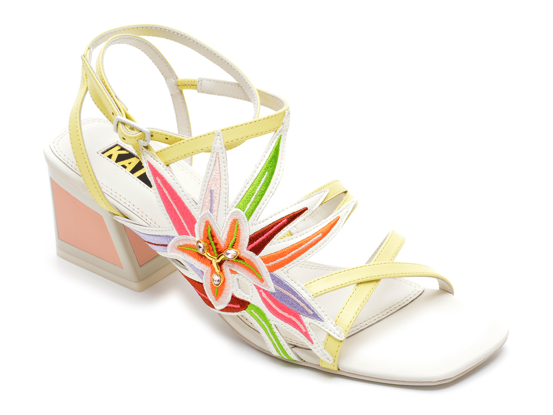 Sandale KAT MACONIE multicolore, CLEMENC, din piele naturala 2023 ❤️ Pret Super tezyo.ro imagine noua 2022