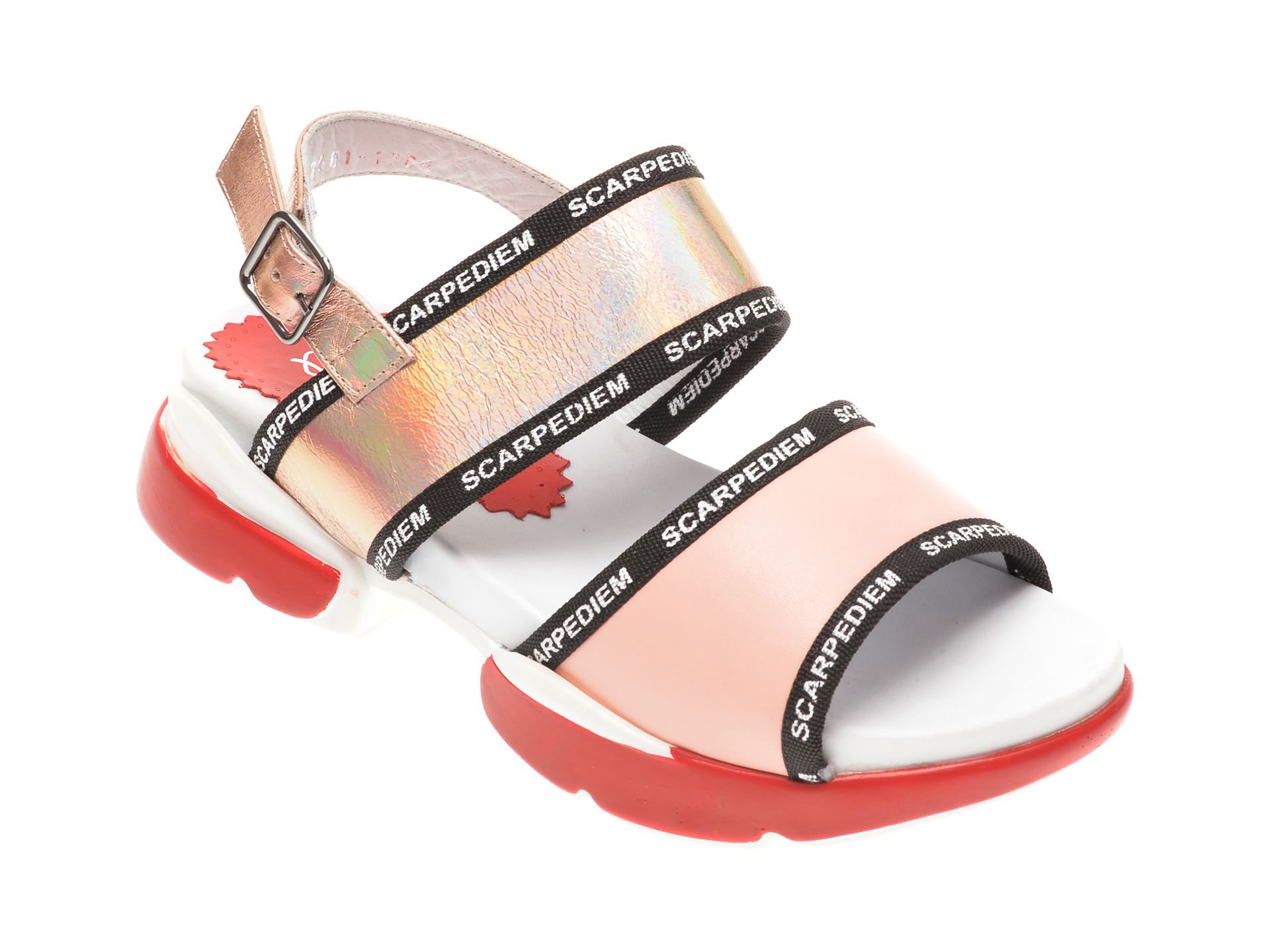 Sandale MISS LIZA roz, 1182501, din piele naturala