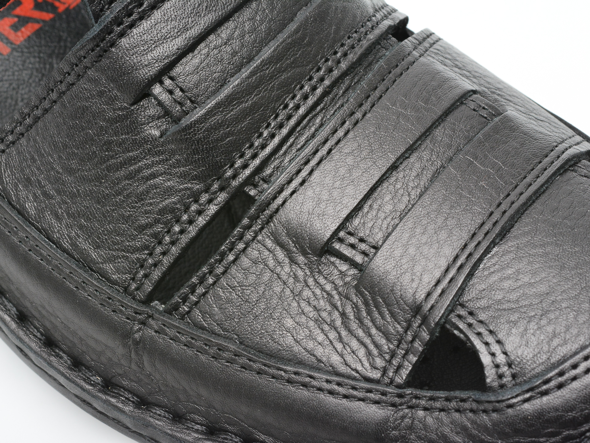 Poze Sandale OTTER negre, 9562, din piele naturala Tezyo
