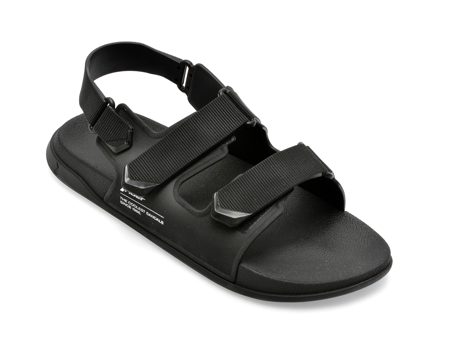 Sandale RIDER negre, 1199483, din pvc RIDER imagine noua 2022