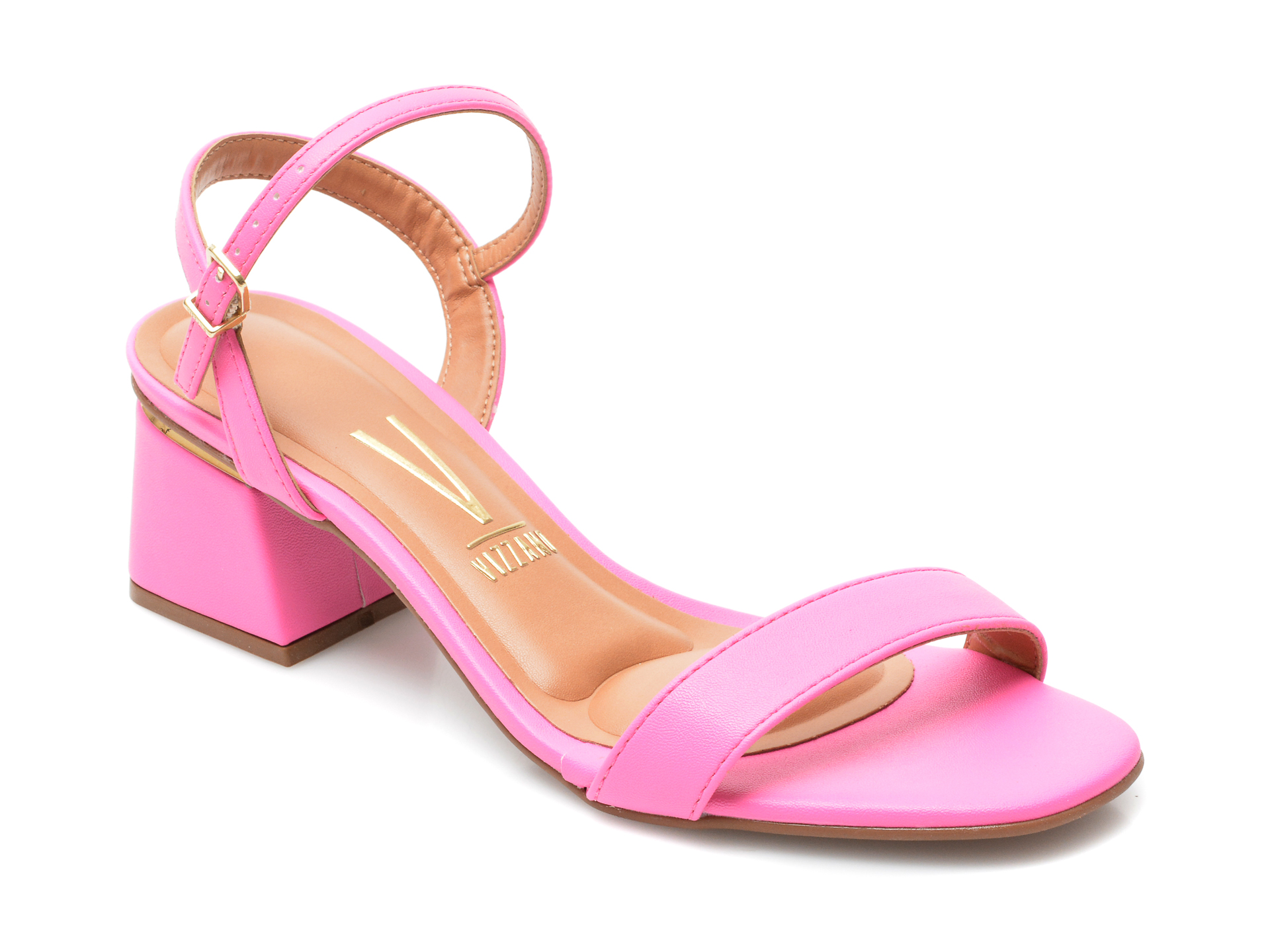 Sandale VIZZANO roz, 6428101, din piele ecologica